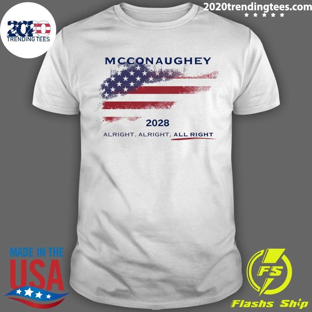 McConaughey For President 2028 Shirt