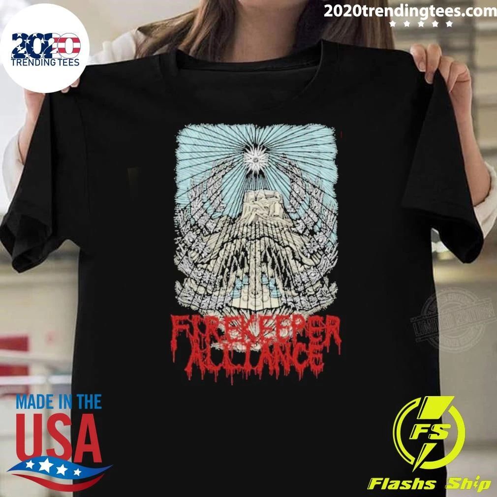 Fire Keeper Alliance Store Merch Chief Mountain Thomas Hooper Shirt