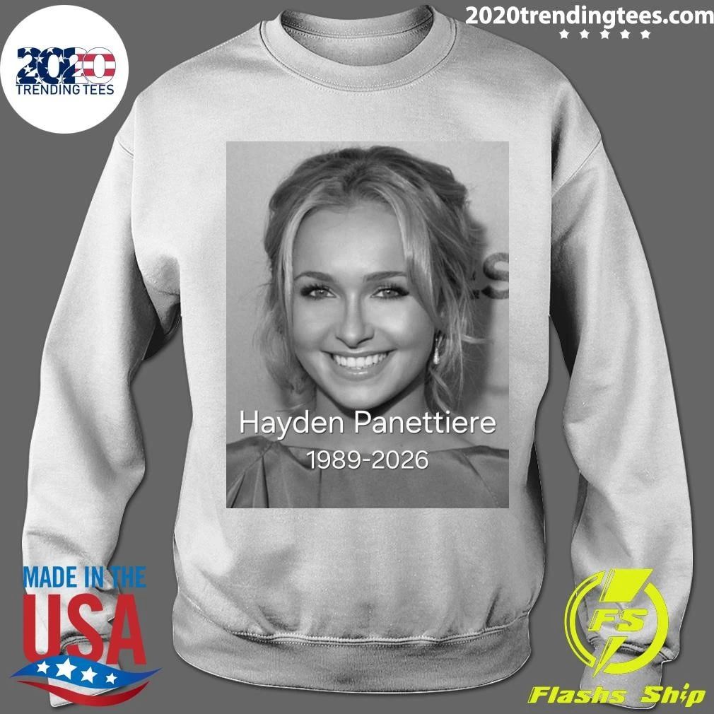 Rip Hayden Panettiere 1989-2026 Shirt