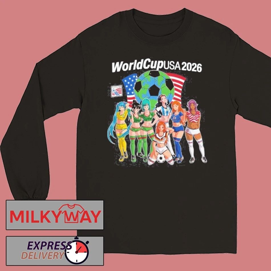 Dragon Ball x World Cup USA 2026 T Shirt