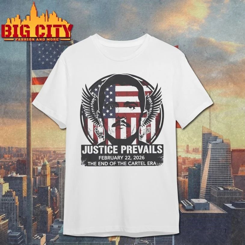 Justice Prevails El Mencho CJNG Cartel Boss t-shirt