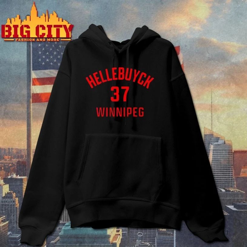 Connor Hellebuyck Winnipeg Name & Number t-shirt