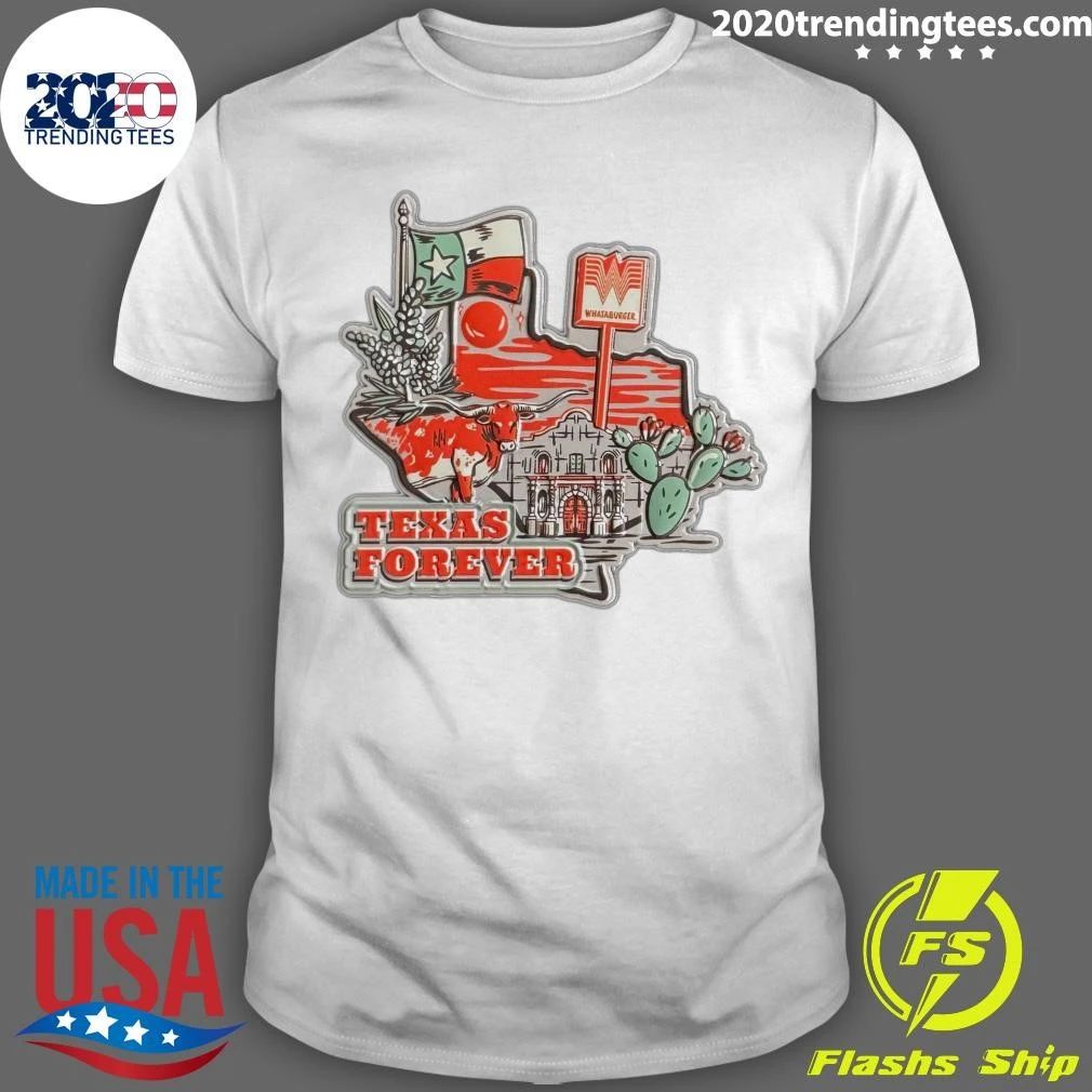 The Alamo x Whataburger Texas Forever Shirt