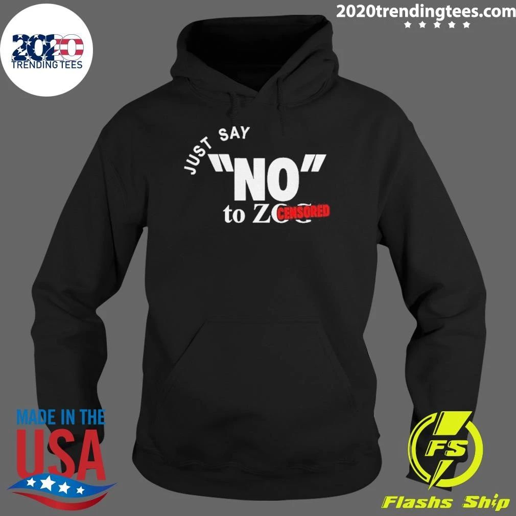 Randy Weaver Just Say No to Censored Zero Shirt