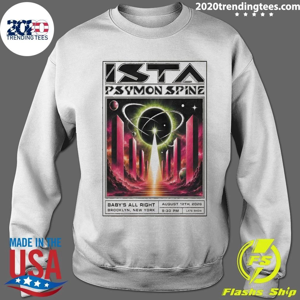 ISTA In Brooklyn NY On August 12 2026 Tour Shirt