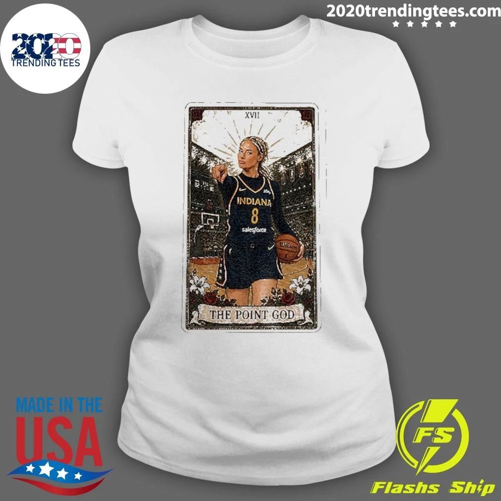 Sophie Cunningham The Point God Xvii Tarot Card Shirt