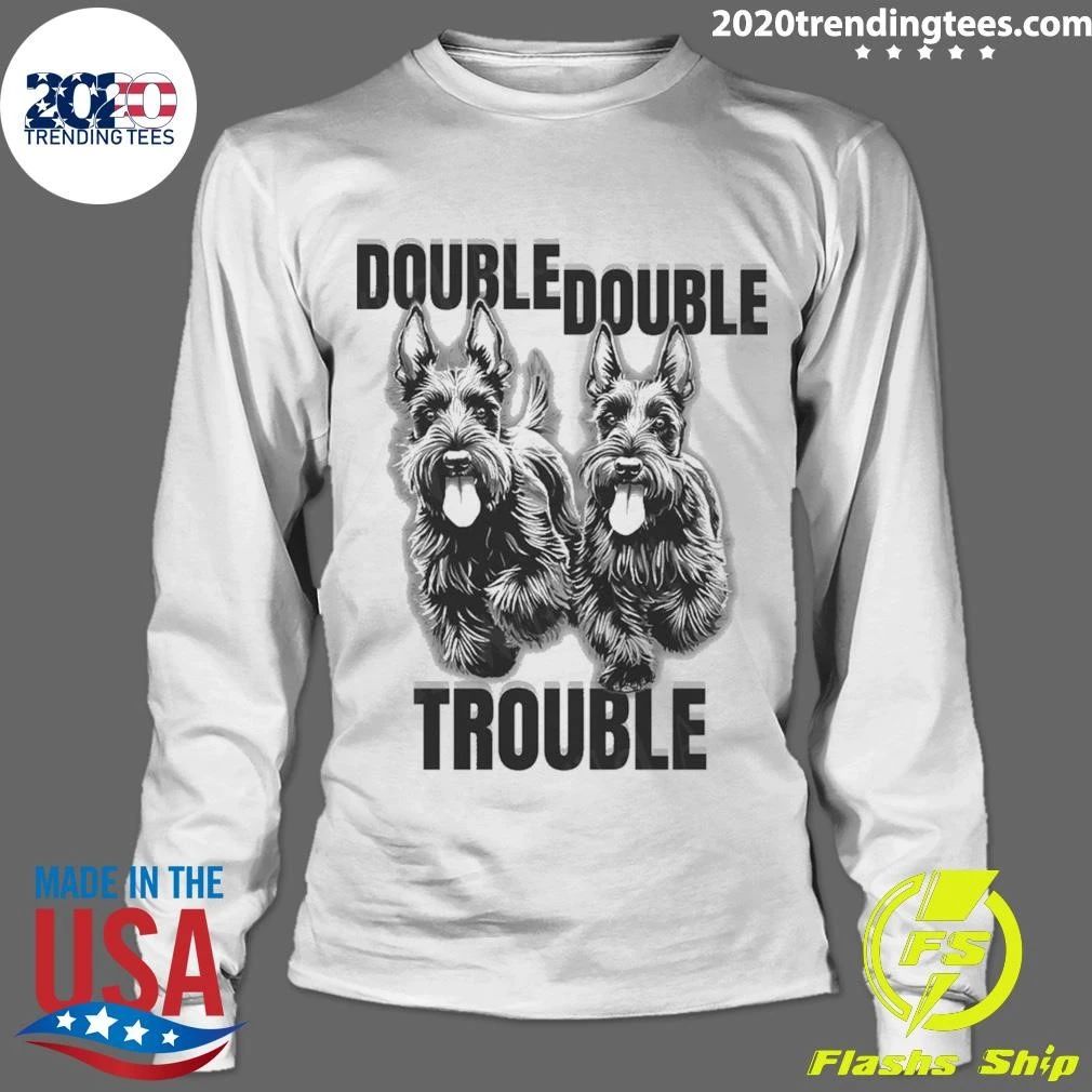Double Trouble Scottie Dog Tee Shirt
