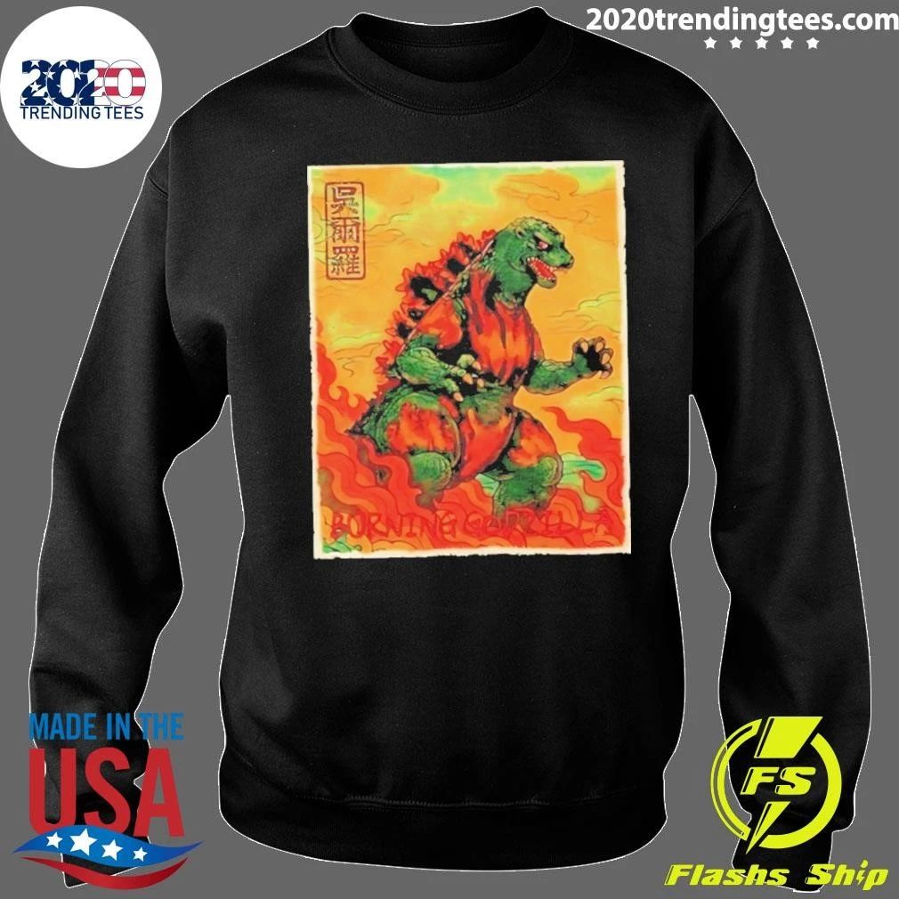 Myles Garrett Rams Godzilla Shirt