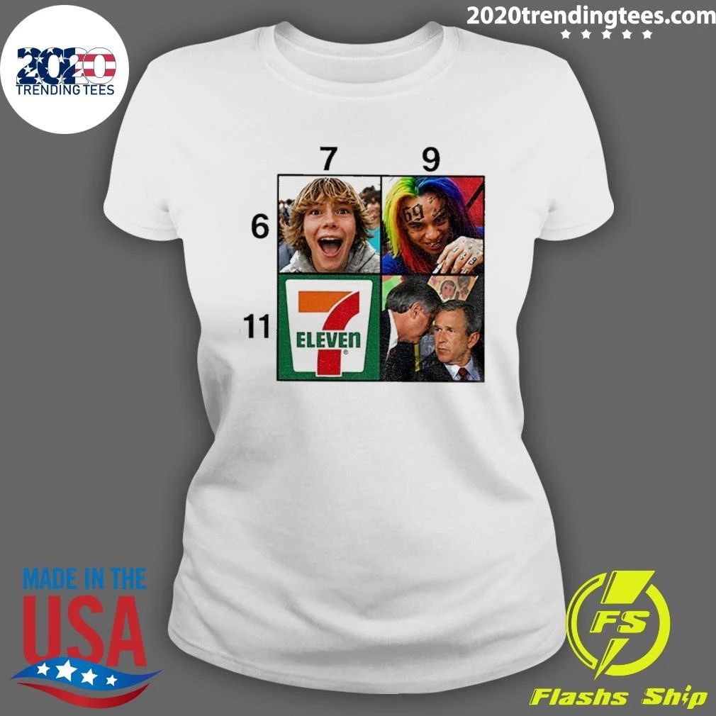 George W. Bush Gibby 6ix9ine Icarly Graphic Shirt
