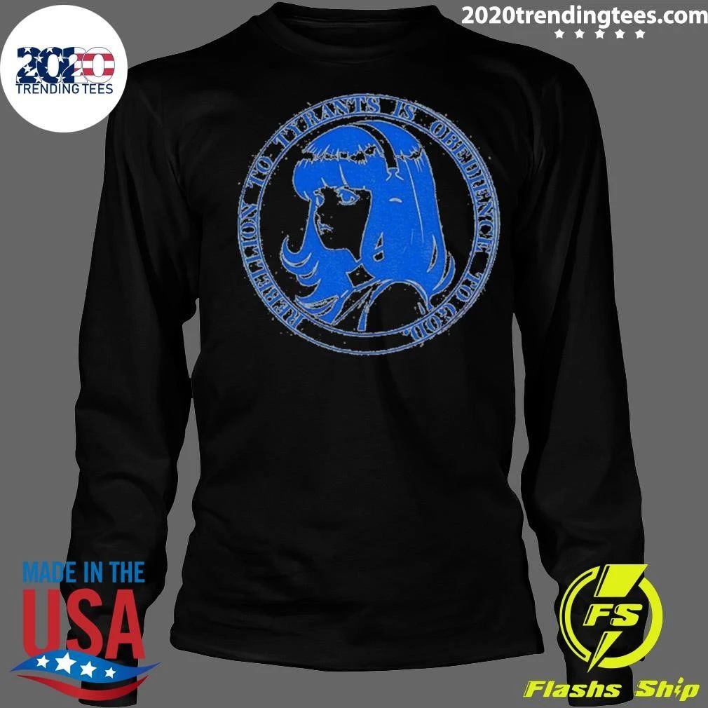 Nous Research Rebellion To Tyrants Is Obedience To God Shirt