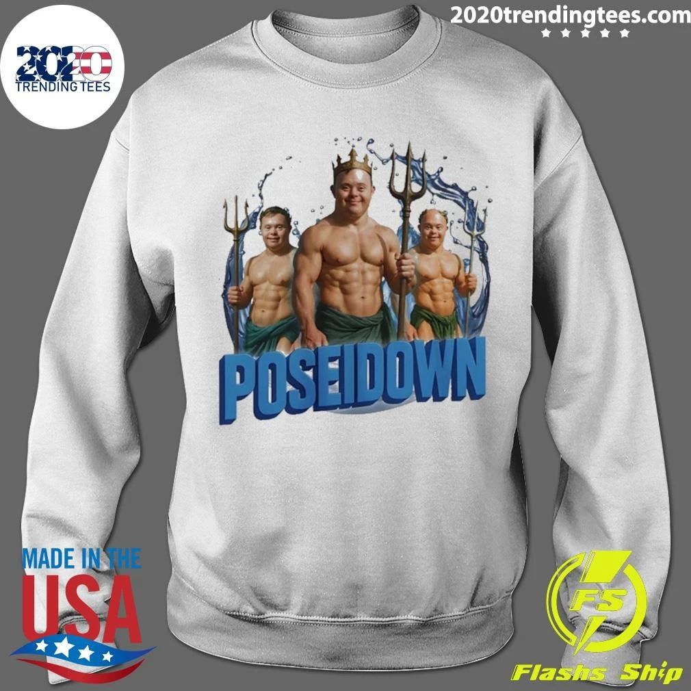 Poseidown Down Syndrome Trident Shirt