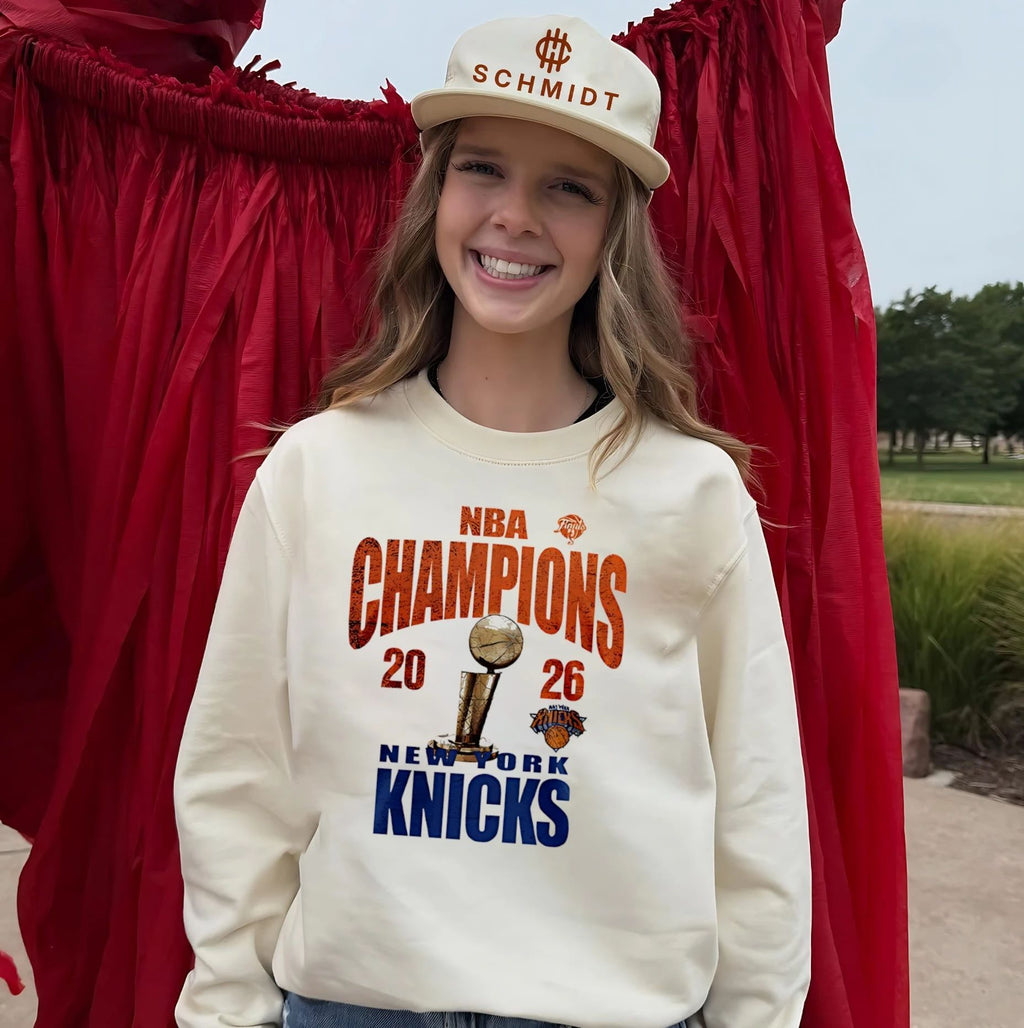 New York Knicks 2026 NBA Champions vintage shirt