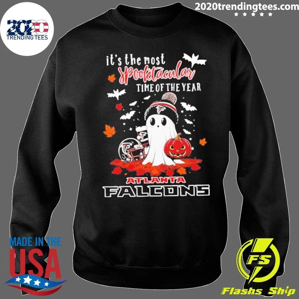 Ghost Halloween 2026 Atlanta Falcons It’s The Most Spooktacular Time Of The Year Shirt