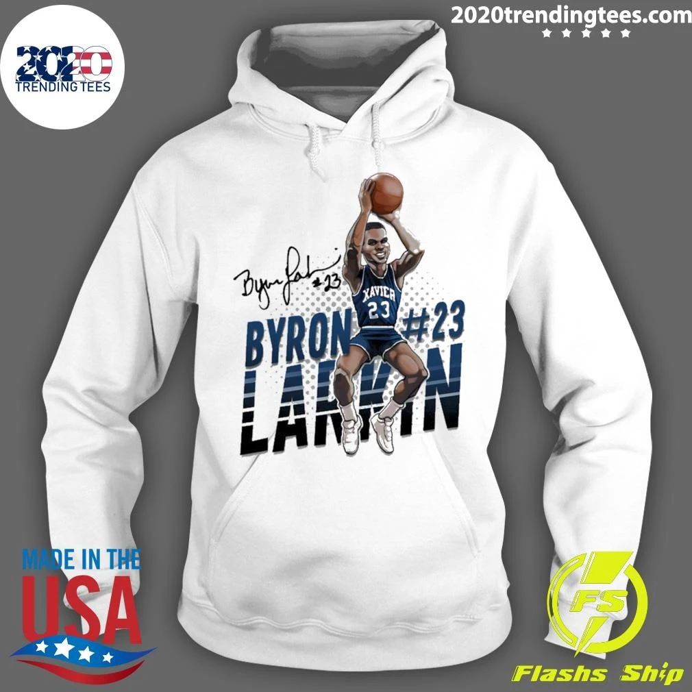 Byron Larkin Hall Of Heroes Signature Shirt