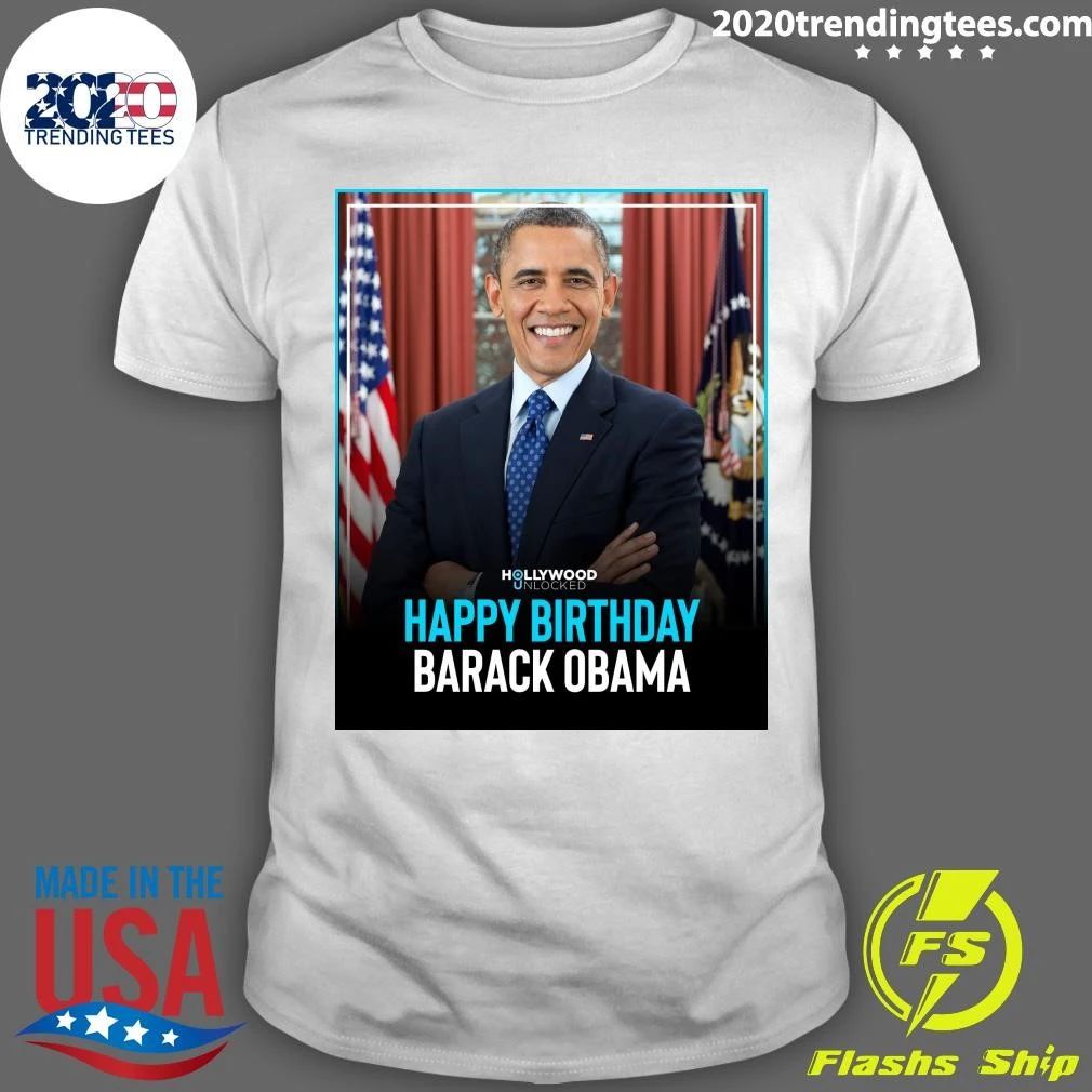Happy Birthday Barack Obama Shirt