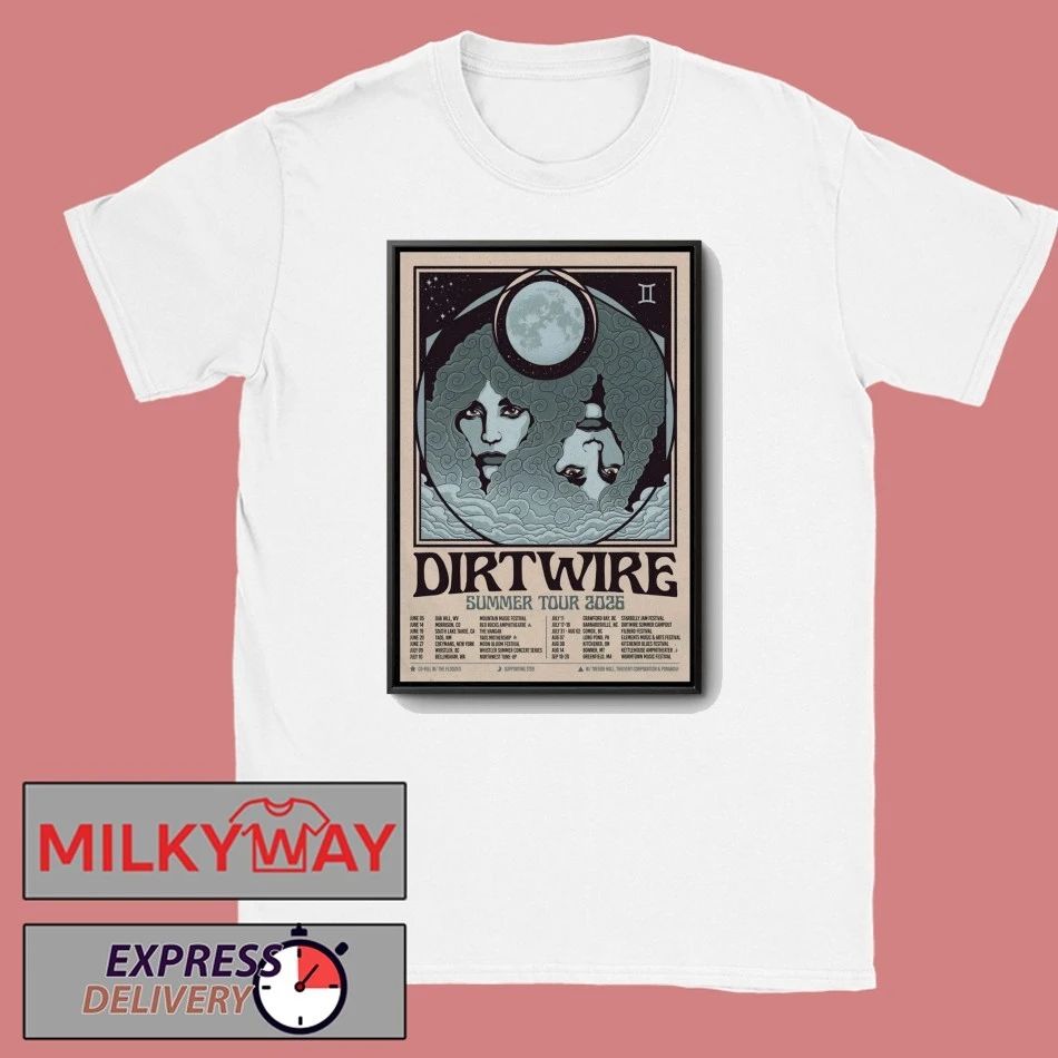 Dirtwire Summer Tour 26 Poster shirt