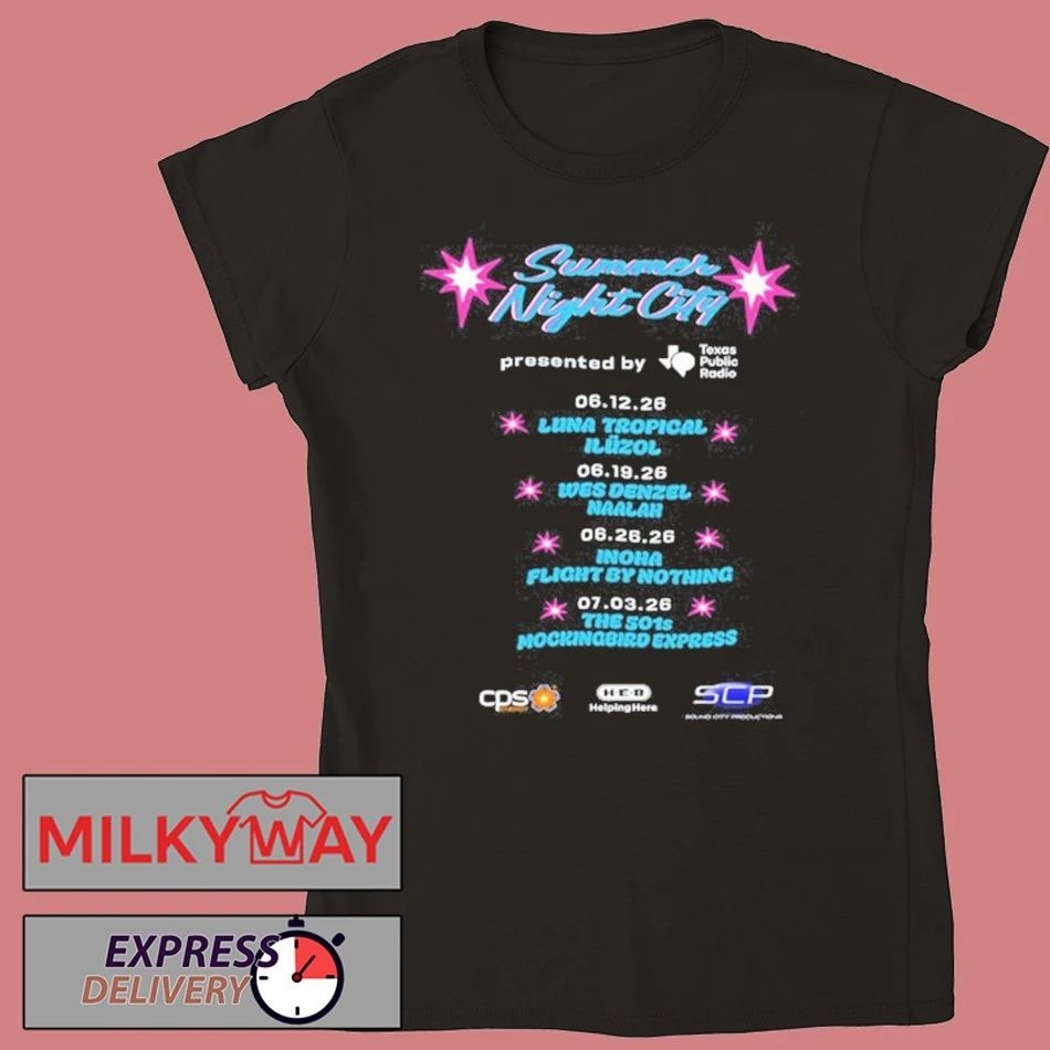 2026 Summer Night City Texas Public Radio shirt