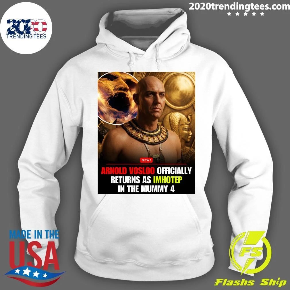 Arnold Vosloo Officially Returns As Imhotep In The Mummy 4 Shirt]