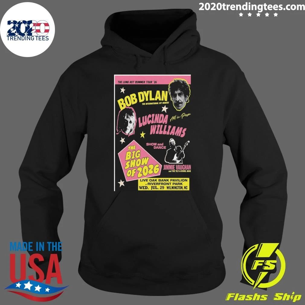 Bob Dylan Live Oak Bank Pavilion Riverfront Park July 29 Shirt