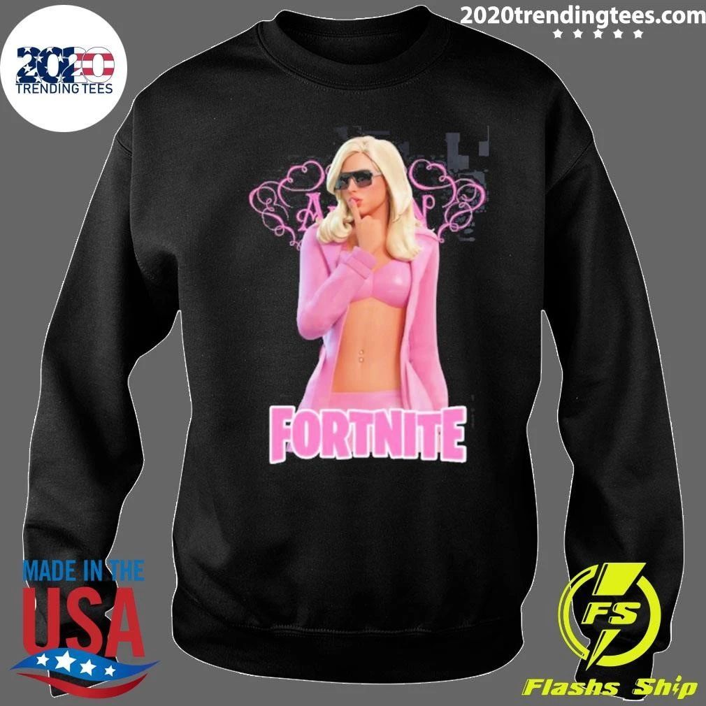 Addison Rae X Fortnite Fame Is A Gun Skin Shirt