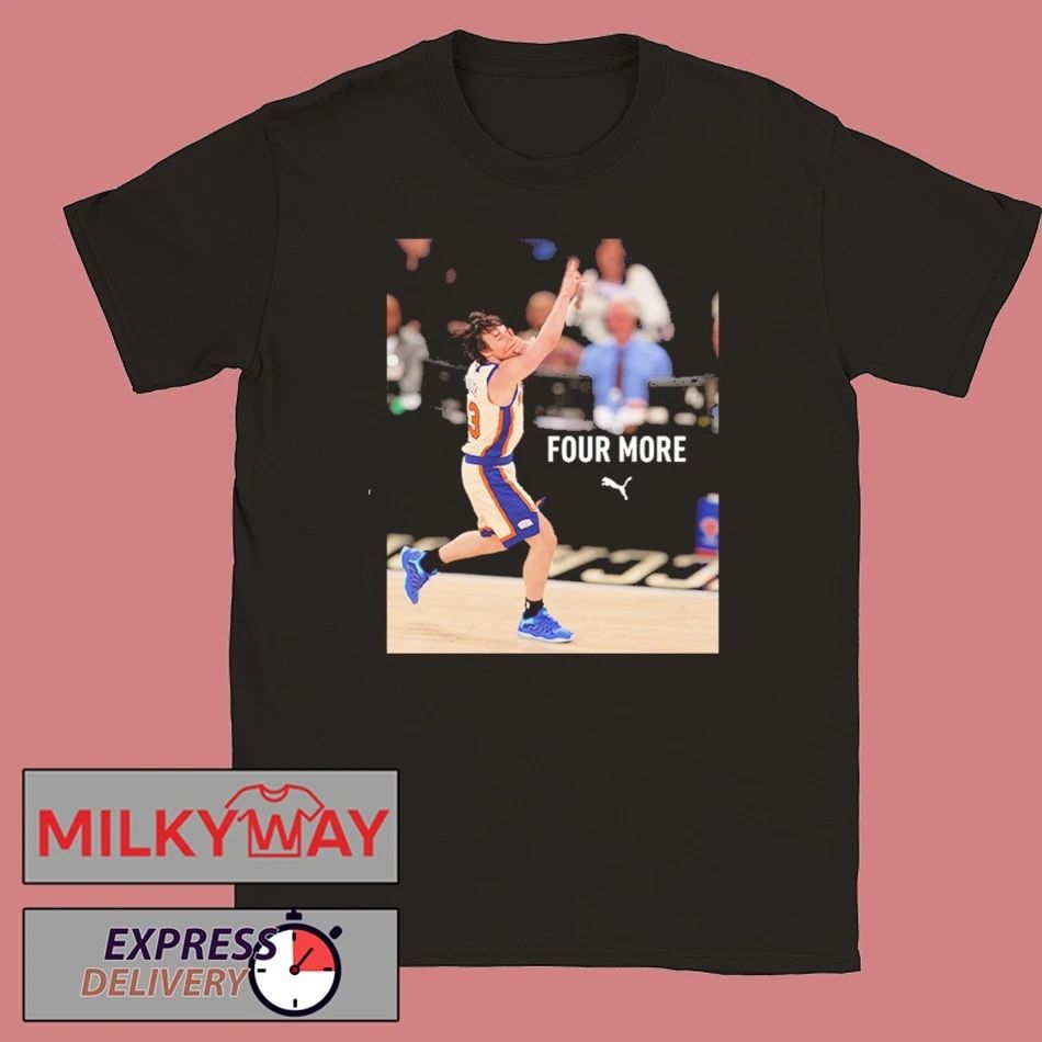 Tyler Kolek New York Knicks Coming NBA Finals 2026 Four More shirt