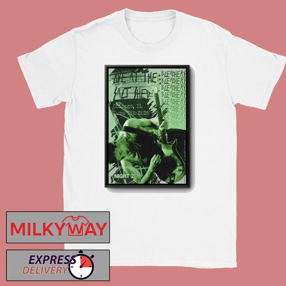 Bleachers In Chicago IL On June 7 2026 Poster shirt