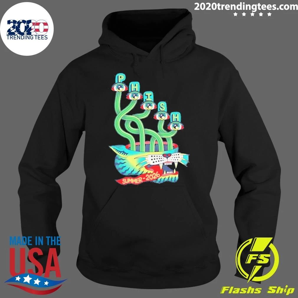 Phish Summer 2026 Jam Band Psychedelic Art Shirt