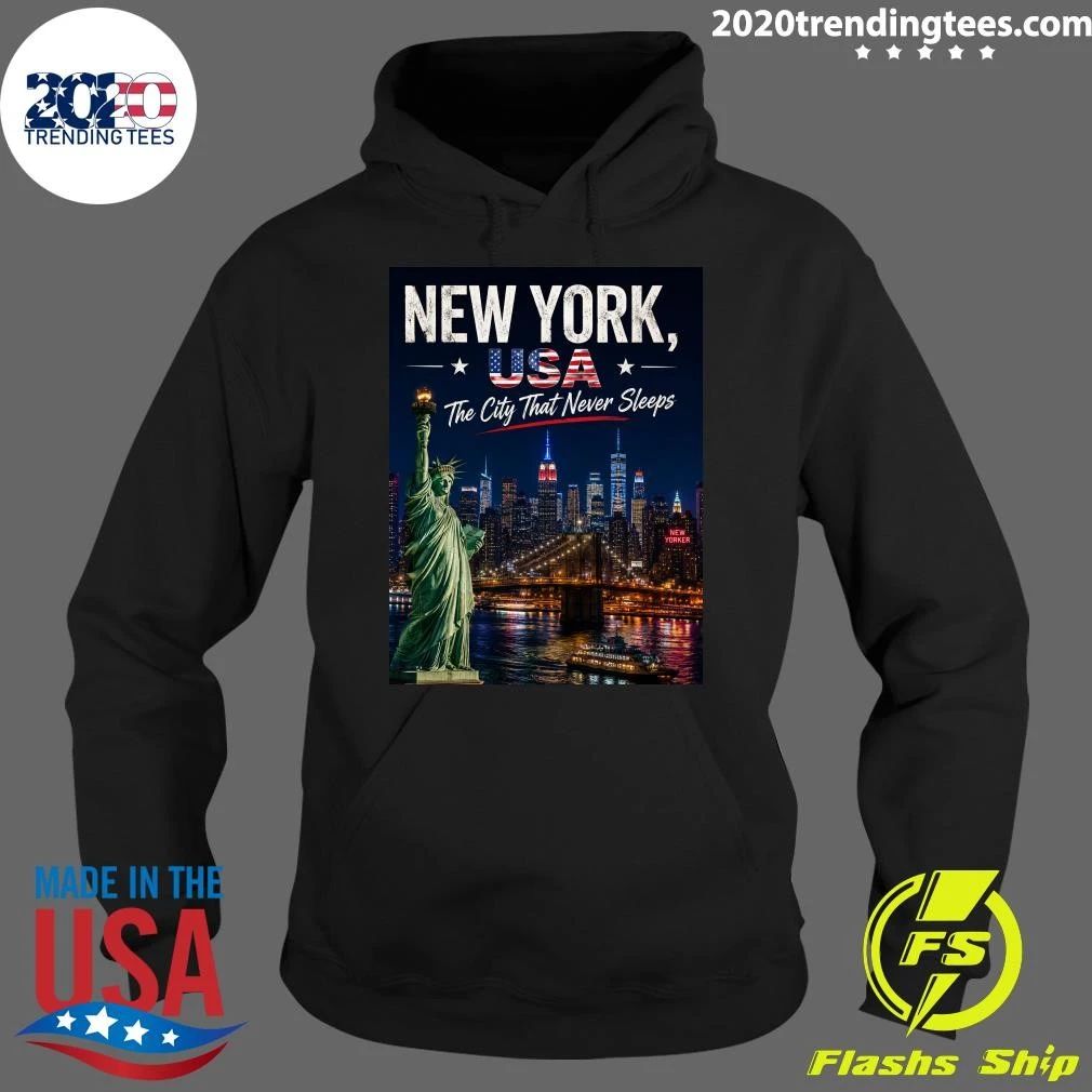 New York, USA The City That Never Sleeps Shirt