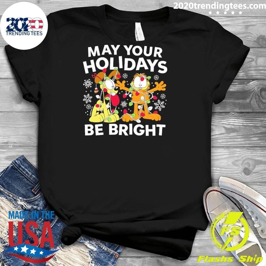 Garfield May Your Holidays Be Bright Shirt