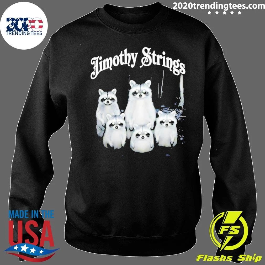 Funny Jimothy Strings Raccoon Shirt
