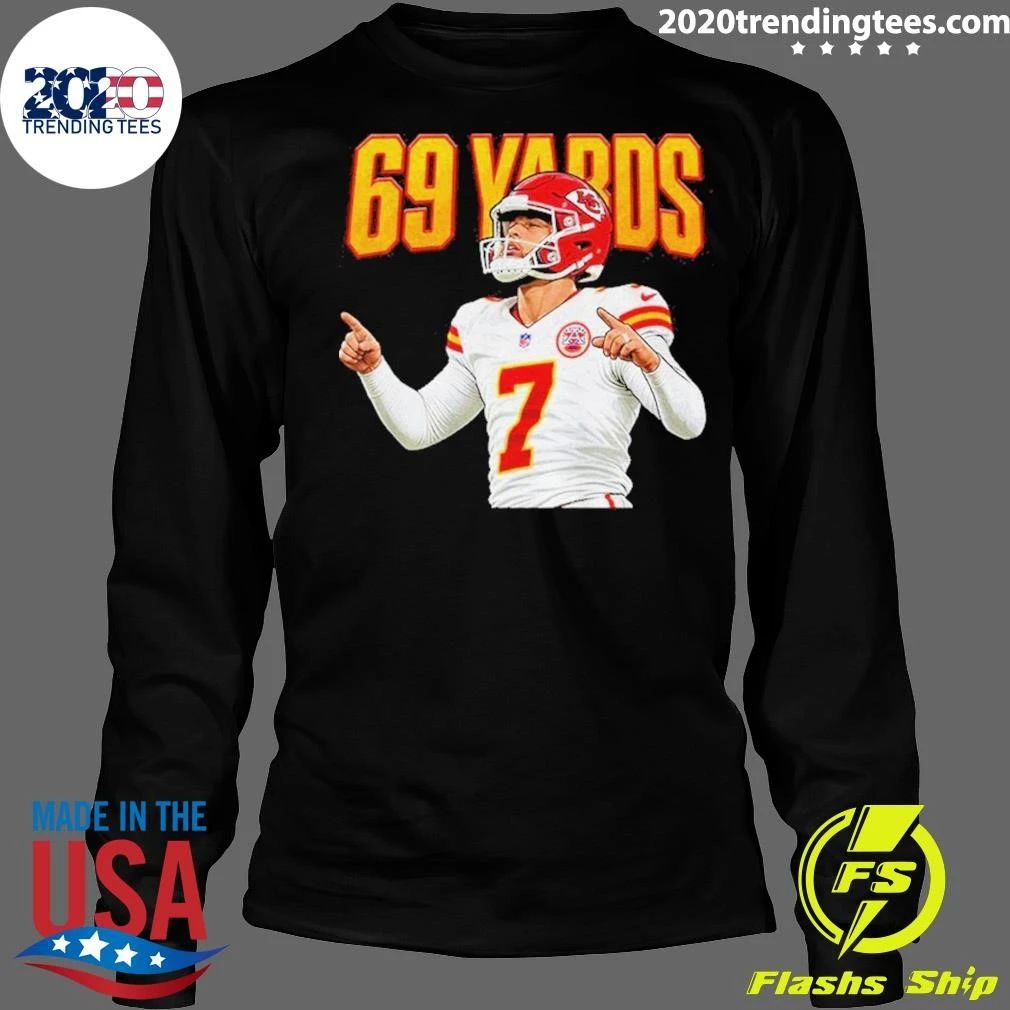 Whole Team Was Hyped For This 69-yard Fg By Harrison Butker Shirt