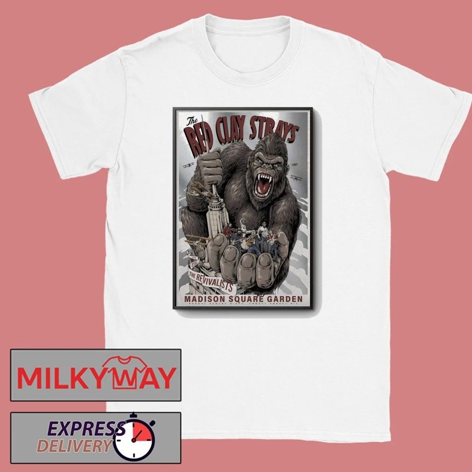 The Red Clay Strays Madison Square Garden, New York NY Aug 9 2026 Poster shirt