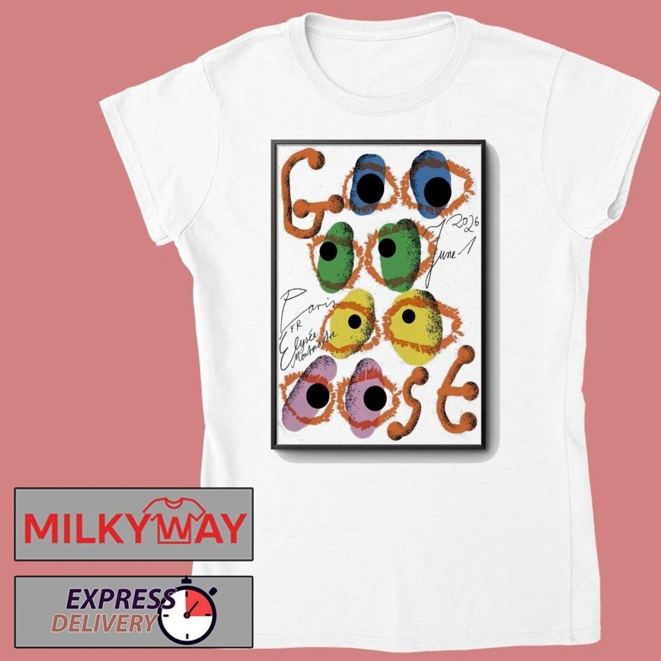Goose show at Élysée-Montmartre in Paris June 1, 2026 Poster shirt
