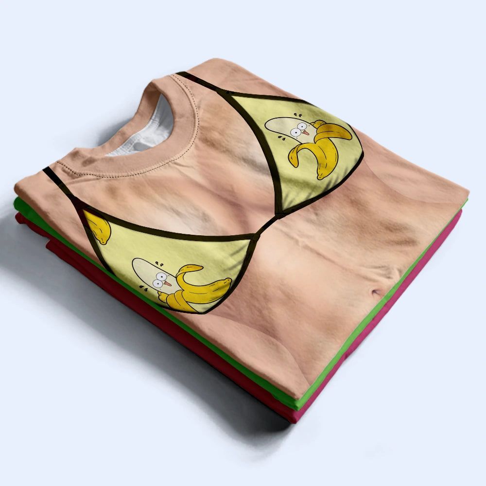 3D Funny Body Food Bikini - Personalized Full Print T Shirt