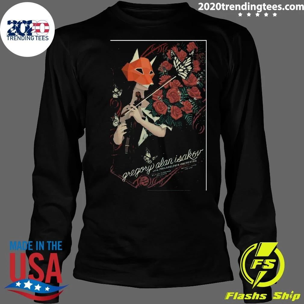Gregory Alan Isakov August 22 2026 Saratoga Performing Arts Center Shirt