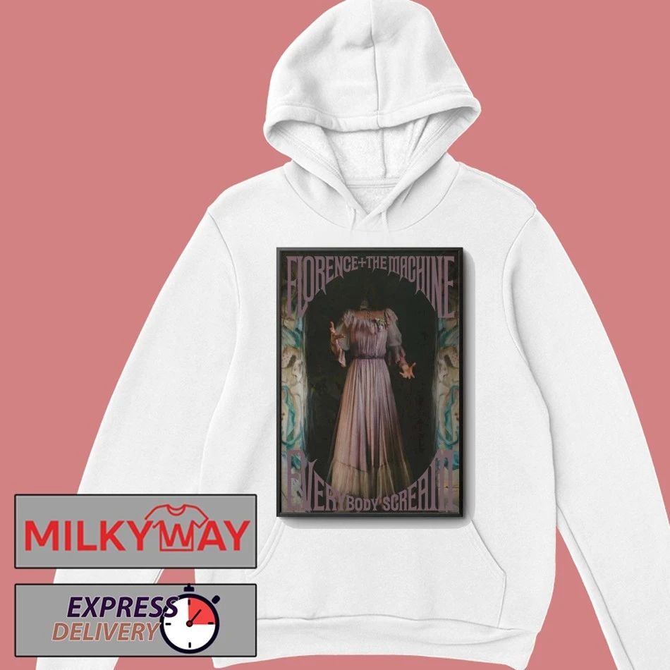 TOUR Headless Lady Poster 2026 Florence + The Machine Everybody Scream shirt