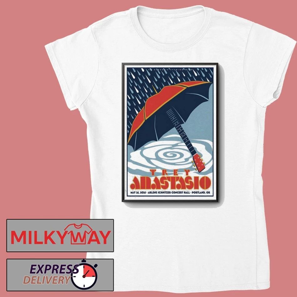 Trey Anastasio Portland OR 5 26 2026 Poster shirt