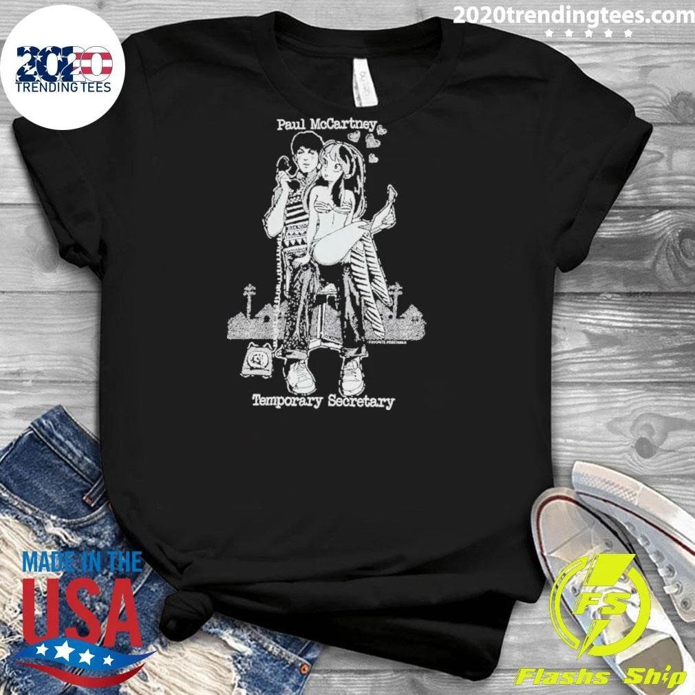 Paul McCartney Temporary Secretary Shirt