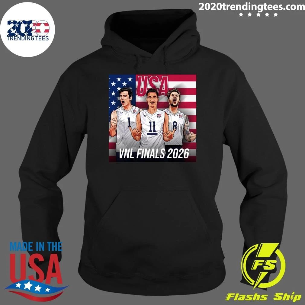 USA Wins Volleyball Nations League 2026 Shirt