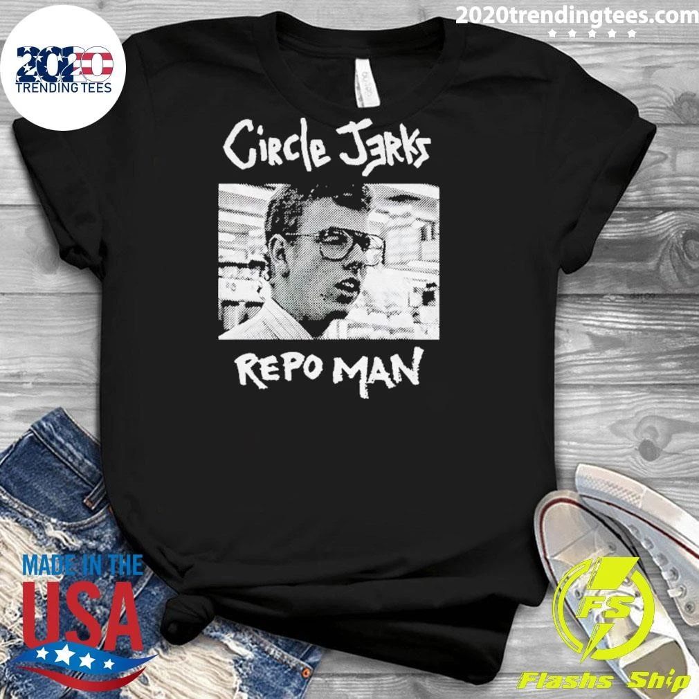Circle Jerks Punk Rock Band The Classic Repo Man Shirt
