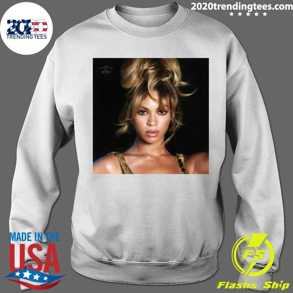 Beyoncé Stuns For B’DAYs 20th Anniversary Deluxe Edition Cover Shirt