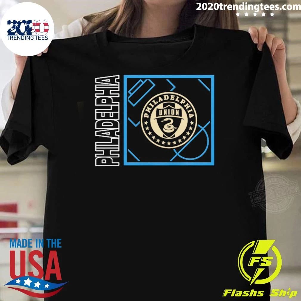 Philadelphia Union Black Big & Tall Home Field Pop Personalized Shirt