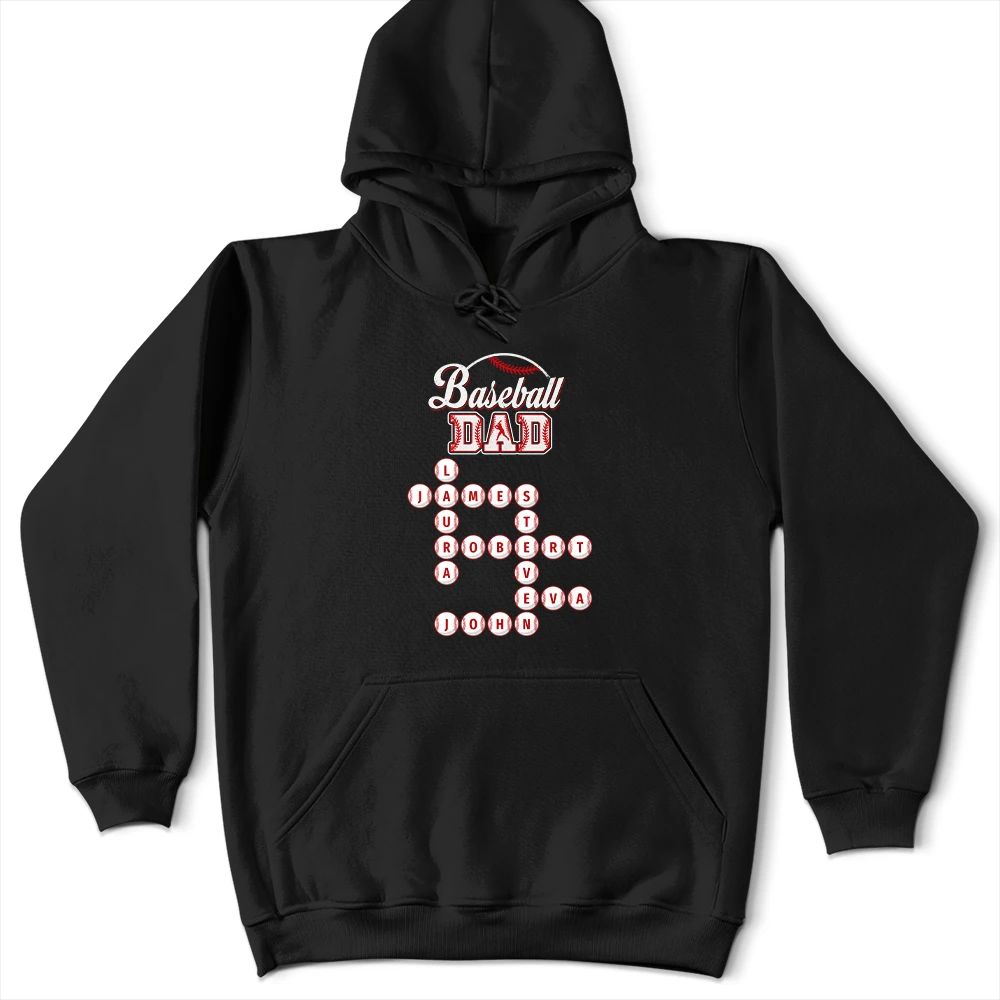 Crossword Sport Dad Mom - Personalized T Shirt