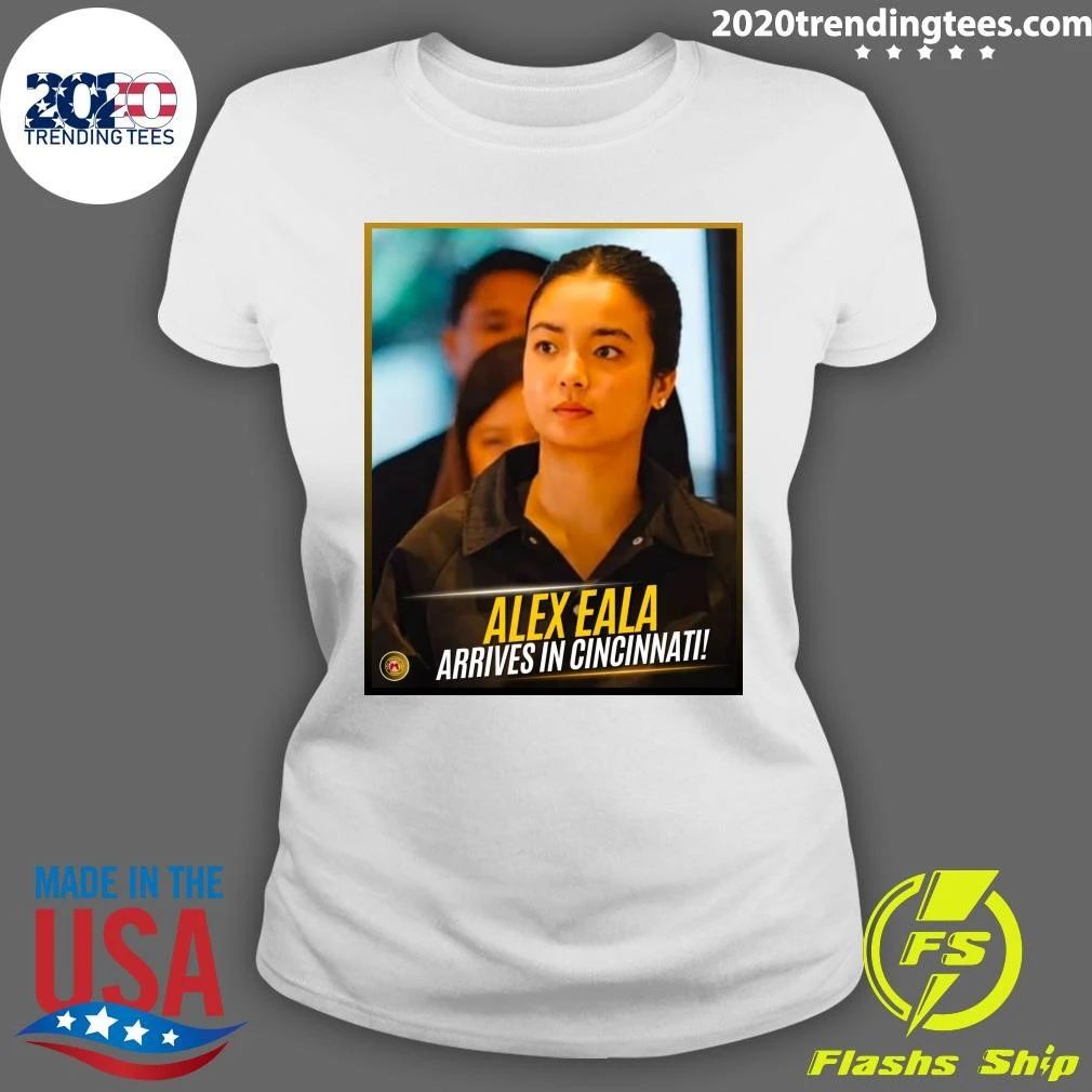 Alex Eala Arrives In Cincinnati Shirt