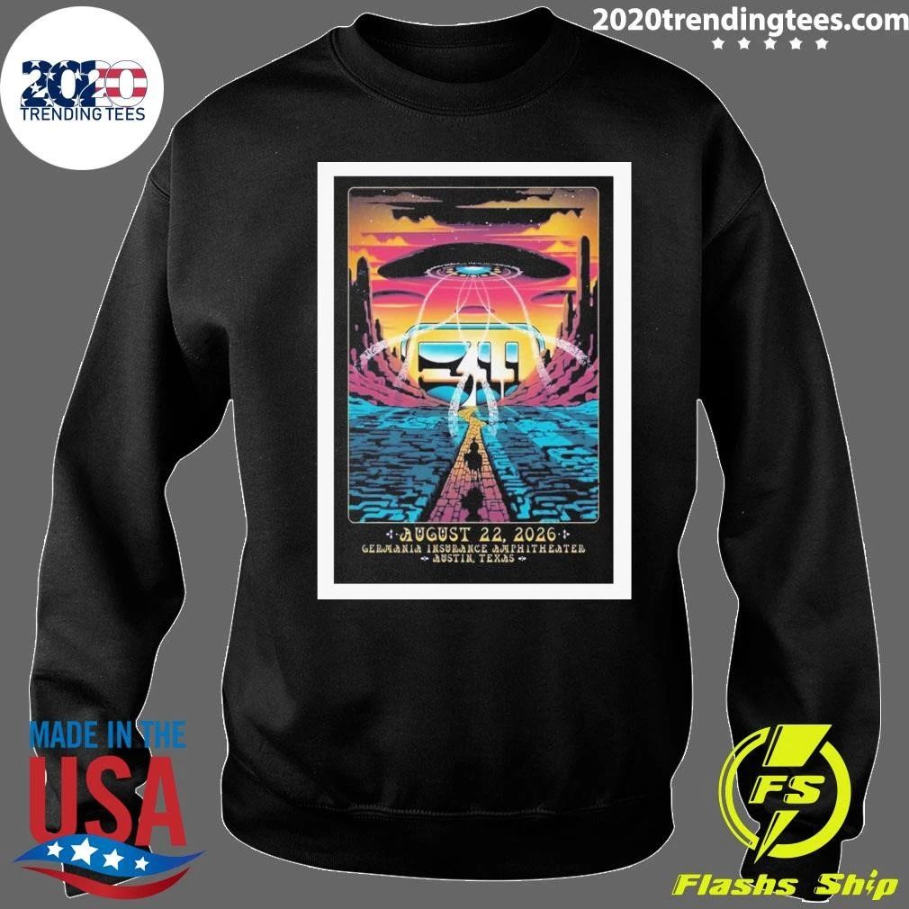 311 Band Austin At Germania Insurance Amphitheater In Austin TX On August 22 2026 Shirt