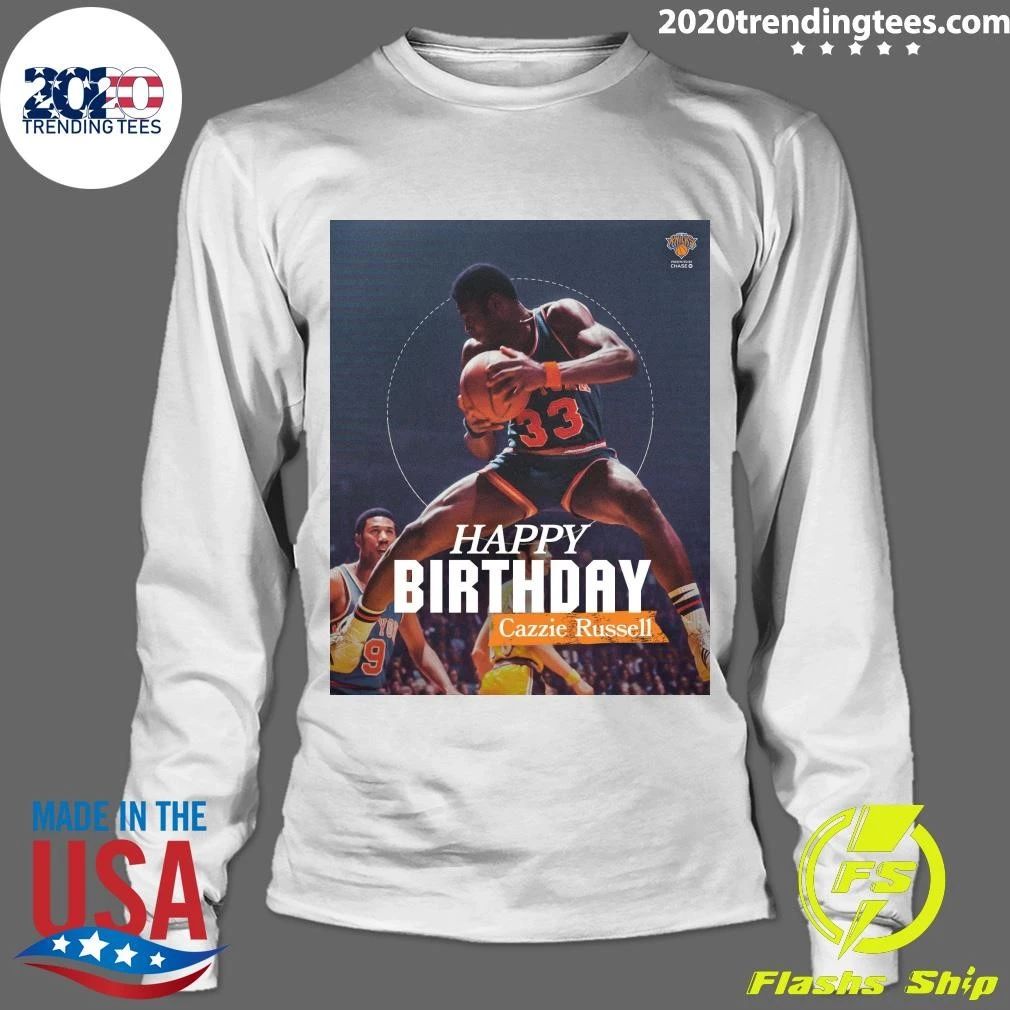 Happy Birthday Cazzie Russell Shirt