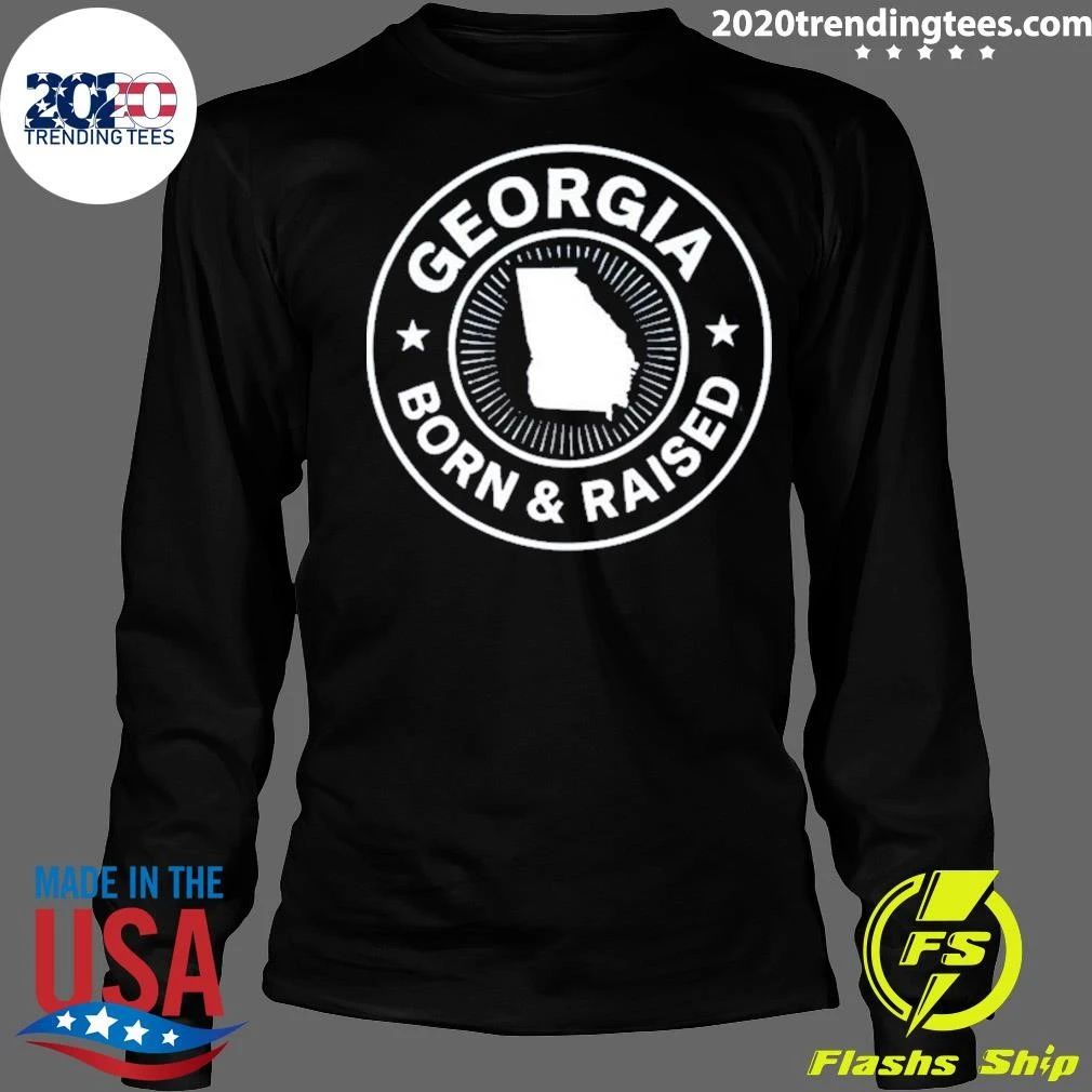Georgia Born & Raised Tee Shirt