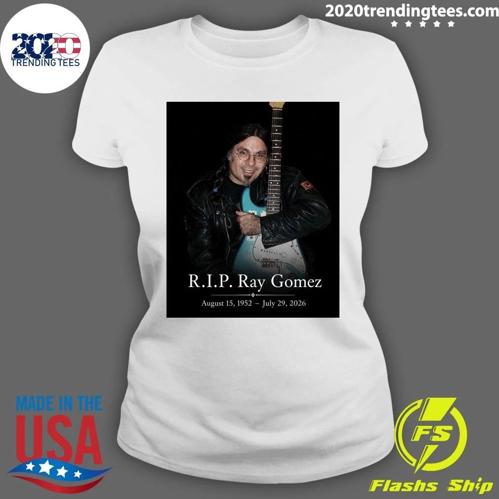 R.I.P. Ray Gomez, Guitar Master Dies at 73 Shirt