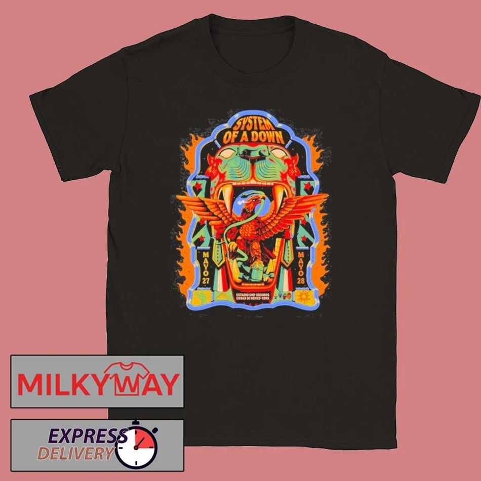 System Of A Down 5 27-5 28 2026 Mexico City shirt