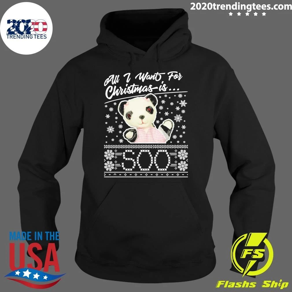 Sooty Christmas All I Want For Christmas Is Soo Panda Shirt
